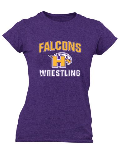Hanford Falcons Wrestling Women's Premium SS T-Shirt