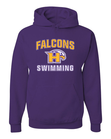 Hanford Falcons Swimming Men's Premium Hoodie