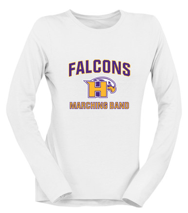 Hanford Falcons Marching Band Women's Premium LS T-Shirt