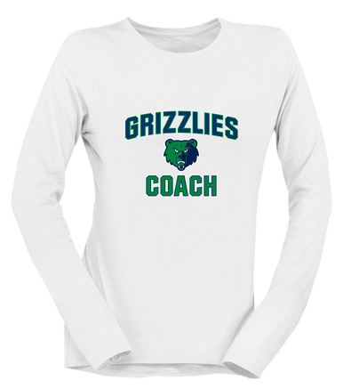 Creekview Grizzlies Coach Women's Premium LS T-Shirt