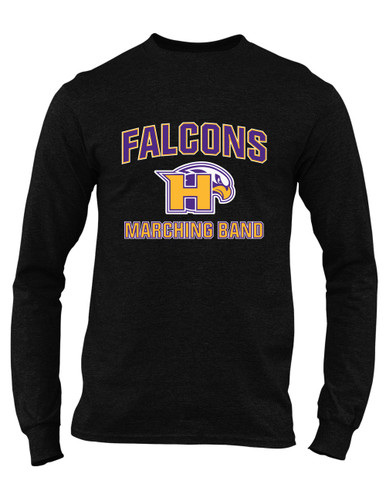 Hanford Falcons Marching Band Men's LS T-Shirt