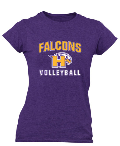 Hanford Falcons Volleyball Women's SS T-Shirt