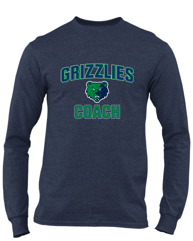 Creekview Grizzlies Coach Men's Premium LS T-Shirt