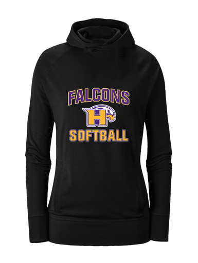 Hanford Falcons Softball #1 Women's Hoodie