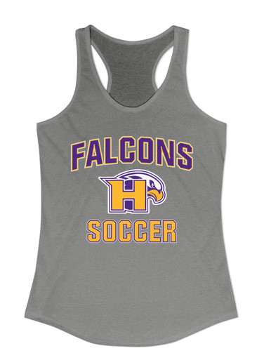 Hanford Falcons Soccer #1 Women's Tank Top