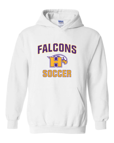 Hanford Falcons Soccer #1 Men's Hoodie