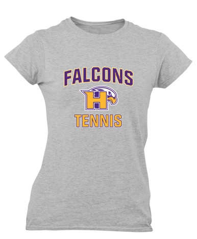 Hanford Falcons Tennis Women's Premium SS T-Shirt