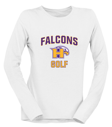 Hanford Falcons Golf Women's Premium LS T-Shirt