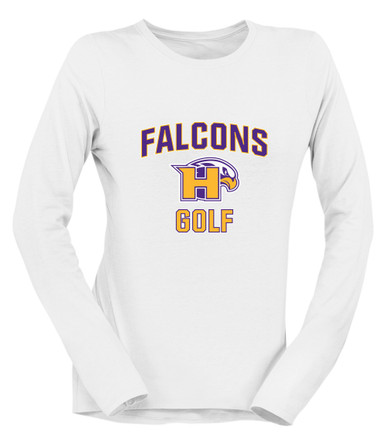 Hanford Falcons Golf Women's LS T-Shirt