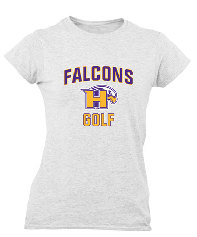 Hanford Falcons Golf Women's Premium SS T-Shirt