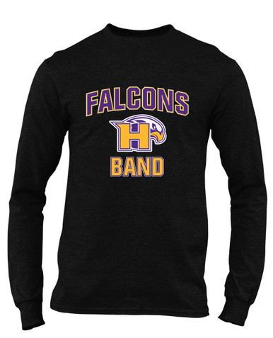 Hanford Falcons Band # 1 Men's LS T-Shirt