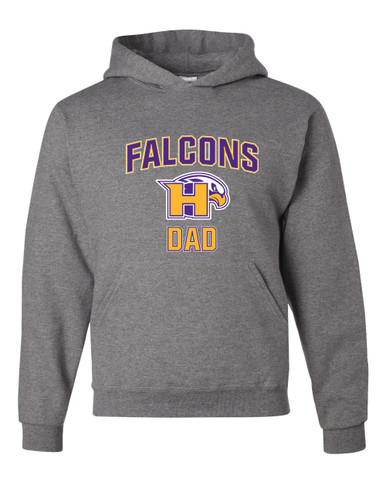 Hanford Falcons Dad Men's Premium Hoodie