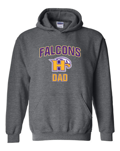 Hanford Falcons Dad Men's Hoodie