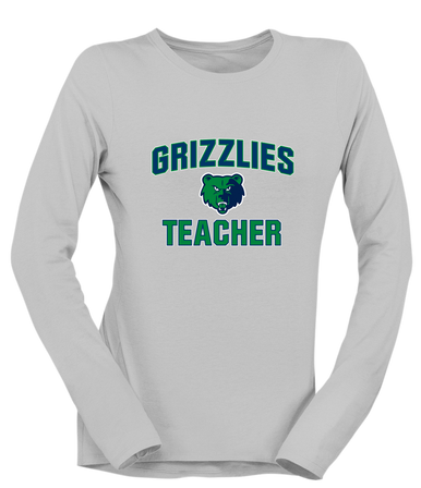 Creekview Grizzlies Teacher Women's LS T-Shirt