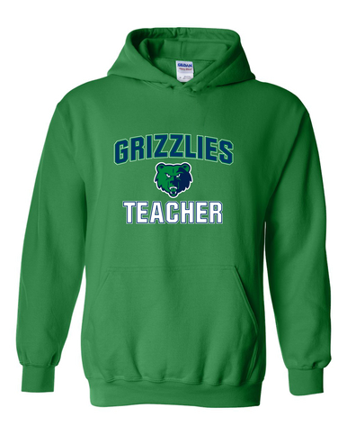Creekview Grizzlies Teacher Men's Hoodie