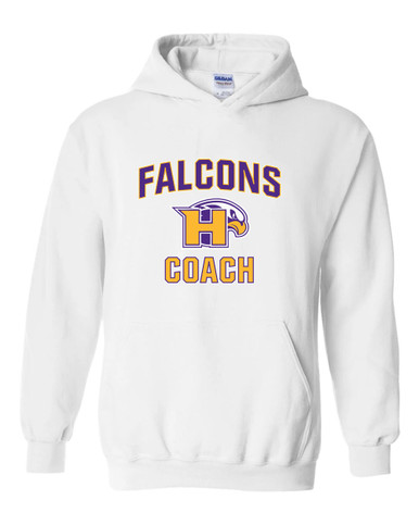 Hanford Falcons Coach Men's Hoodie