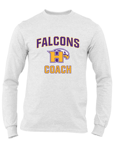 Hanford Falcons Coach Men's Premium LS T-Shirt