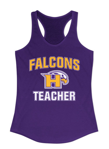 Hanford Falcons Teacher Women's Tank Top