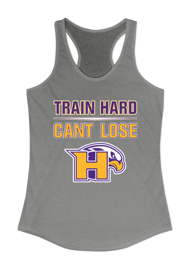 Hanford Falcons Train Hard, Can't Lose Women's Tank Top