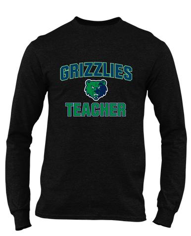 Creekview Grizzlies Teacher Men's Premium LS T-Shirt