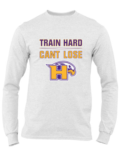 Hanford Falcons Train Hard, Can't Lose Men's Premium LS T-Shirt