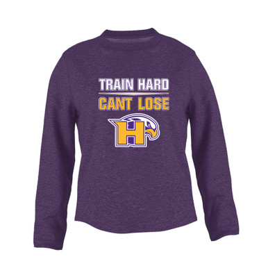 Hanford Falcons Train Hard, Can't Lose Women's Sweatshirt