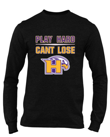 Hanford Falcons Play Hard, Can't Lose Men's Premium LS T-Shirt