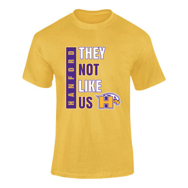 Hanford Falcons They Not Like Us #1 Men's Premium SS T-Shirt