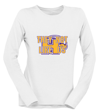 Hanford Falcons They Not Like Us #2 Women's LS T-Shirt