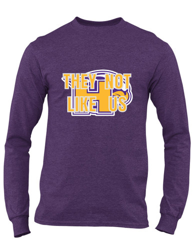 Hanford Falcons They Not Like Us #2 Men's LS T-Shirt