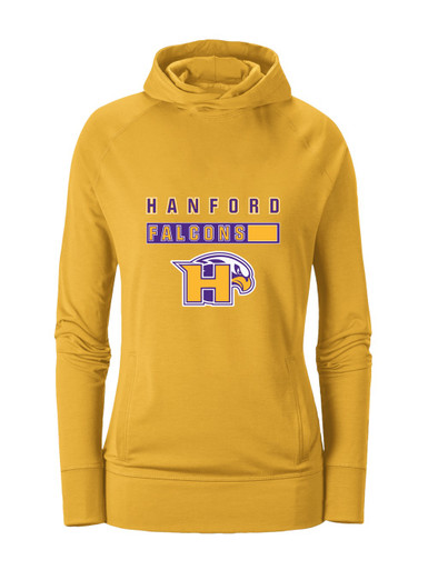 Hanford Falcons Mascot #7 Women's Hoodie
