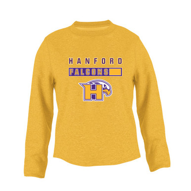 Hanford Falcons Mascot #7 Women's Sweatshirt