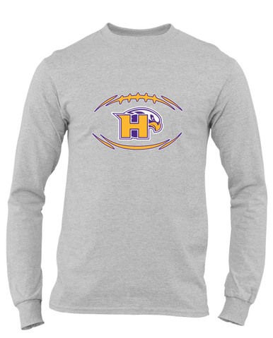 Hanford Falcons Football #3 Men's Premium LS T-Shirt