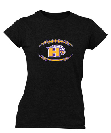 Hanford Falcons Football #3 Women's Premium SS T-Shirt