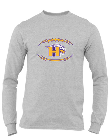 Hanford Falcons Football #3 Men's LS T-Shirt