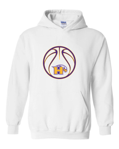 Hanford Falcons Basketball #2 Men's Hoodie