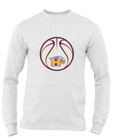 Hanford Falcons Basketball #2 Men's LS T-Shirt