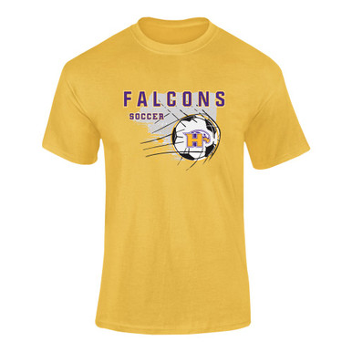 Hanford Falcons Soccer #2 Men's Premium SS T-Shirt