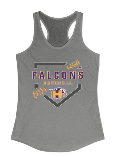 Hanford Falcons Baseball #2 Women's Tank Top