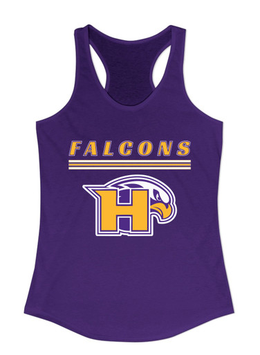Hanford Falcons Mascot #8 Women's Tank Top