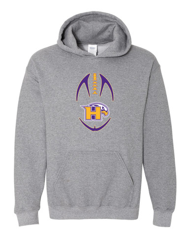 Hanford Falcons Football #4 Men's Hoodie
