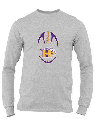 Hanford Falcons Football #4 Men's LS T-Shirt