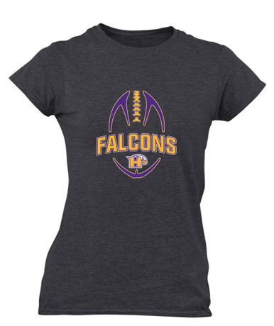 Hanford Falcons Football #5 Women's SS T-Shirt