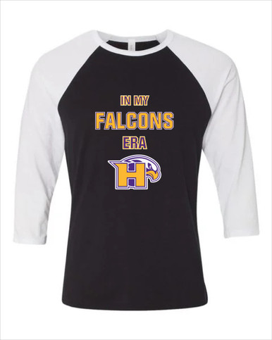 Hanford Falcons Era #1 Women's Baseball T-Shirt