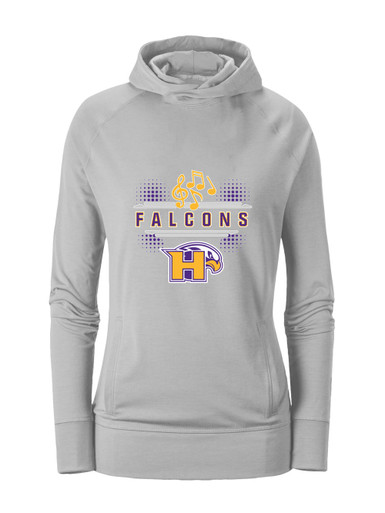 Hanford Falcons Band # 3 Women's Hoodie