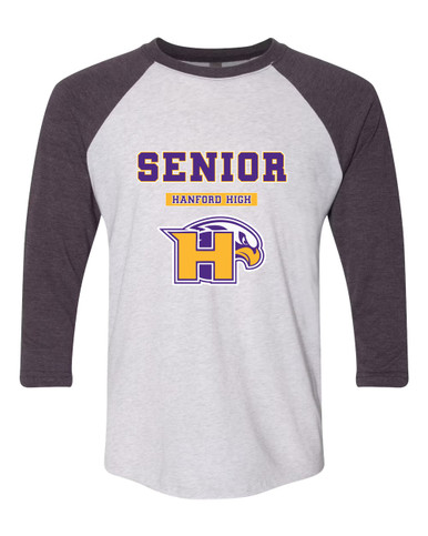 Hanford Falcons Senior #2 Women's Baseball T-Shirt