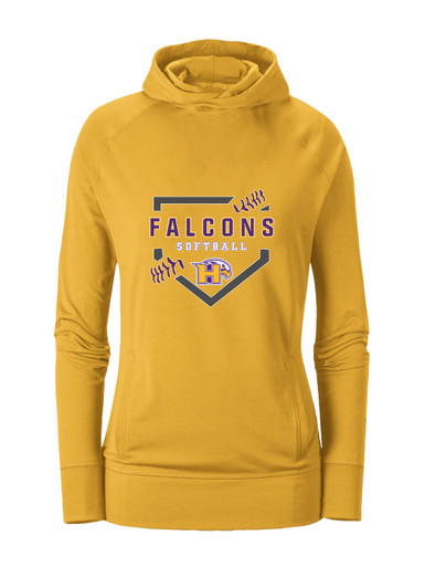 Hanford Falcons Softball #2 Women's Hoodie