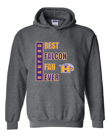 Hanford Falcons Best Falcon Fan Men's Hoodie
