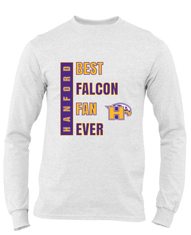 Hanford Falcons Best Falcon Fan Men's Premium LS T-Shirt