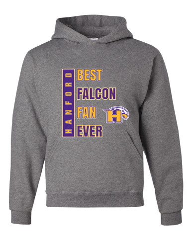 Hanford Falcons Best Falcon Fan Men's Premium Hoodie